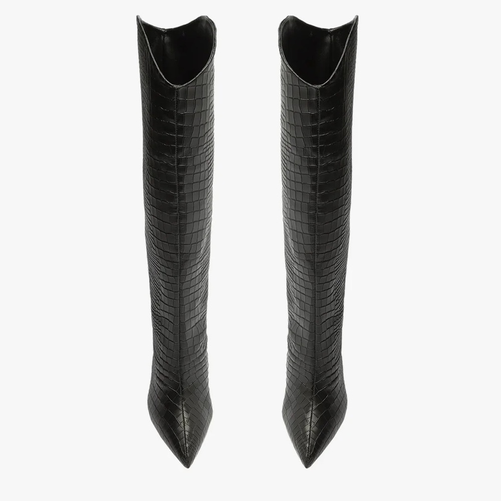 Schutz Maryana Boots in Black - Picture 7 of 9